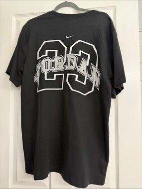 NWT Nike Black Short Sleeve Jordan Logo T-Shirt